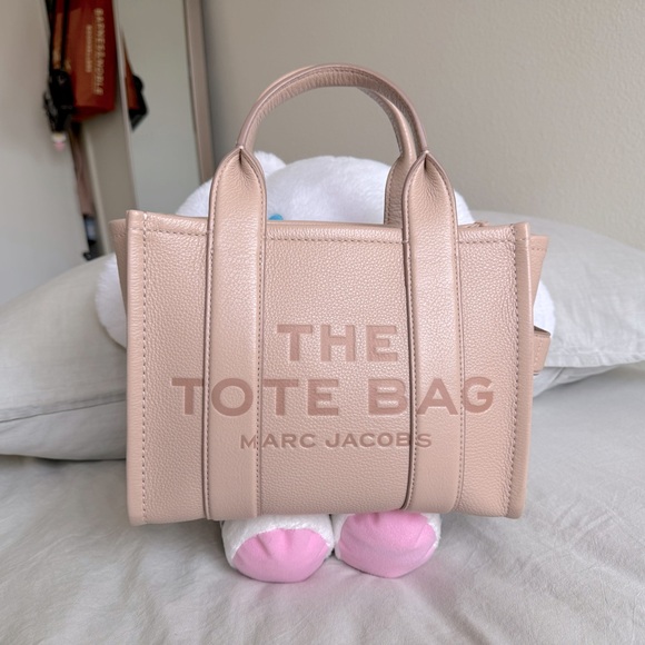 Marc Jacobs Small Leather Tote - Rose Dust - Picture 1 of 8